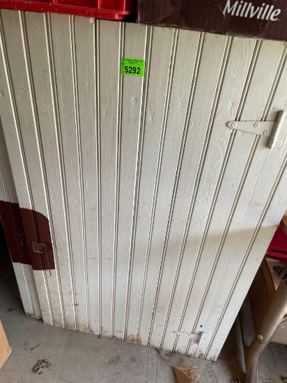 White storage cabinet, please bring help to load