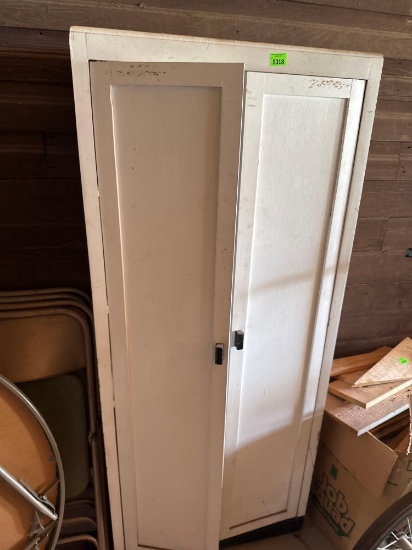 Wood cabinet only, contents not included, Bring Help to load