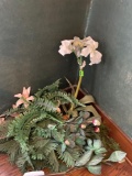 Artificial floral decor