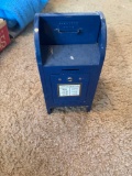 U.S. mail coin bank with miscellaneous toys