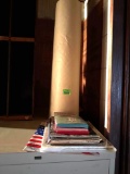 Books, roll of paper