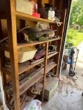 Wood shelves only contents not included, Bring Help to move, 49.5 inches by 6 feet, 13.5 width