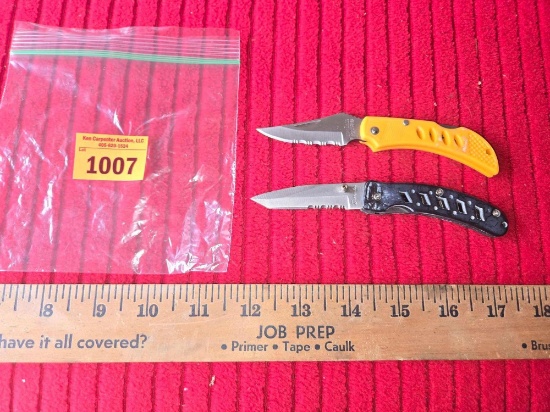 2 Rostfrei Lock Blade Knives. Both one Money.