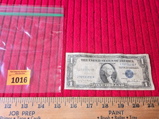 Series 1935 D, Silver Certificate.