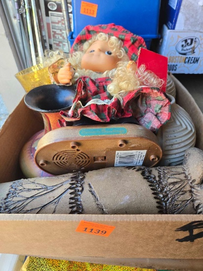 Box of As Household Decorative Items.