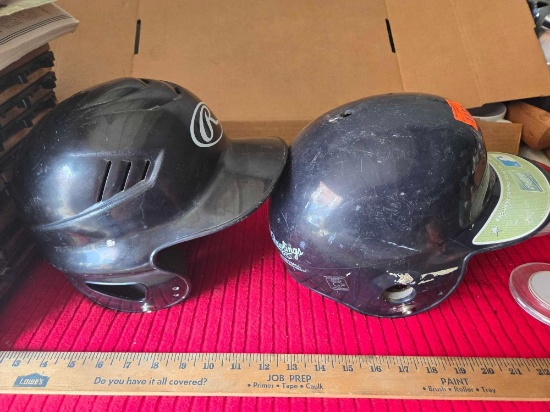 2- Rawlings Batting Helmets. Both one Money. Sports, Outdoor Recreation.