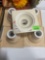 PVC bell trap drain w/ 6in X 6in top