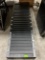 Metal wall mount vertical sleeves shelf
