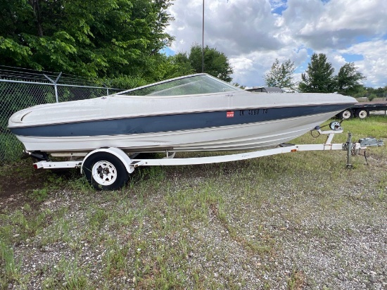 18ft boat and trailer