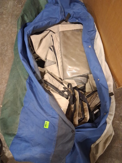 bag of golf cart zip up covers