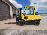 Hyster 90 forklift with cab