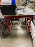 rolling table (contents not included)