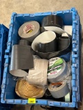 variety of tapes; even/camper wallpaper trim