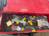 markers; labels; chisel set; misc