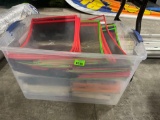 tub of folders