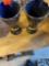 Pair of cobalt blue vases likely Asian origin