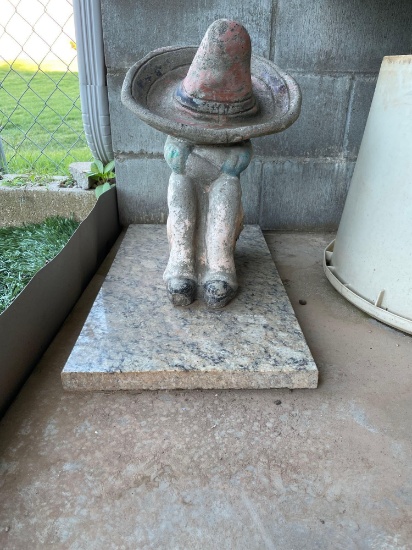 Concrete statue Measurement and photos