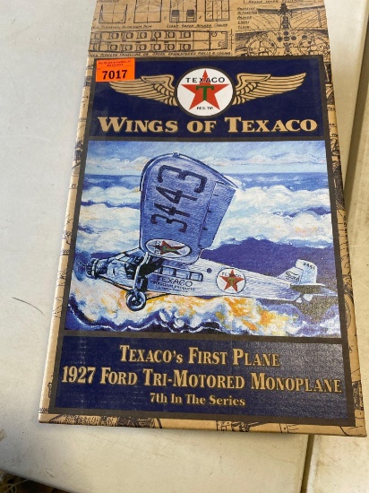 Wings of Texaco 1927 Ford tri motored mono plane