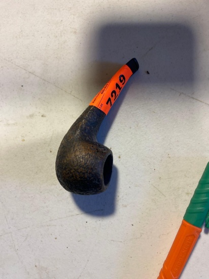 Wooden vintage pipe