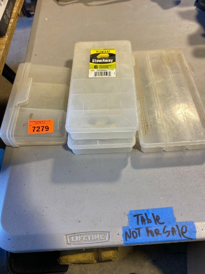 Plastic organization containers