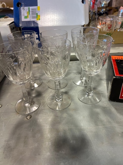 Wine glasses