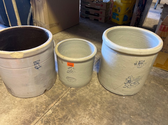 Stone crocks