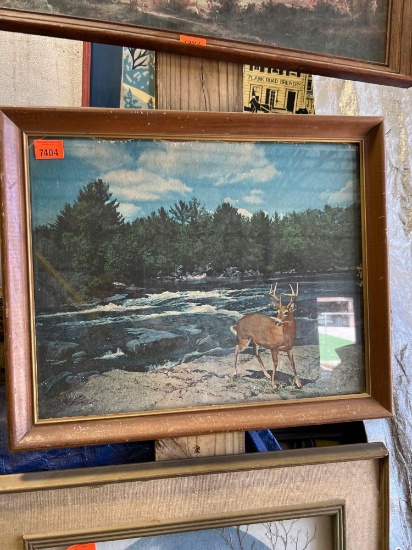 Framed picture Measurements in photo