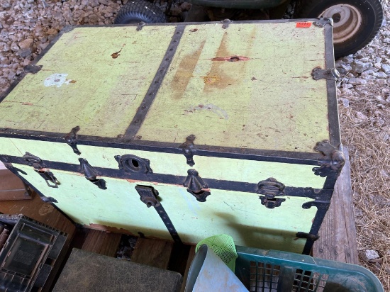 Vintage steam trunk