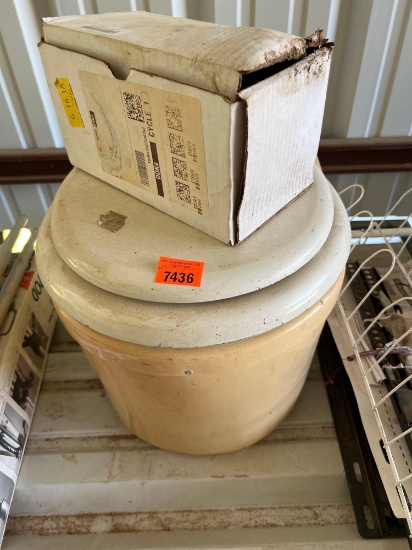 Porta potty and a gas water heater thermostat