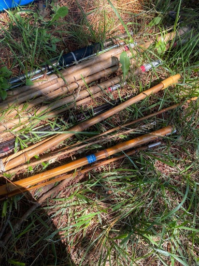 Fishing poles