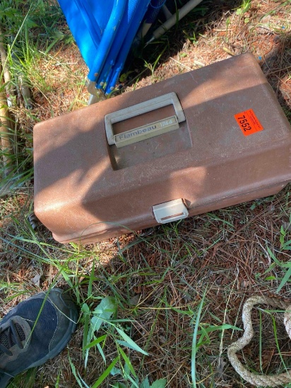 Plastic tackle box