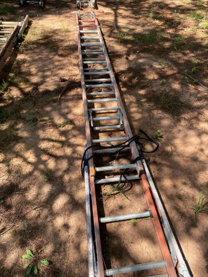 Extension ladder Size in photo