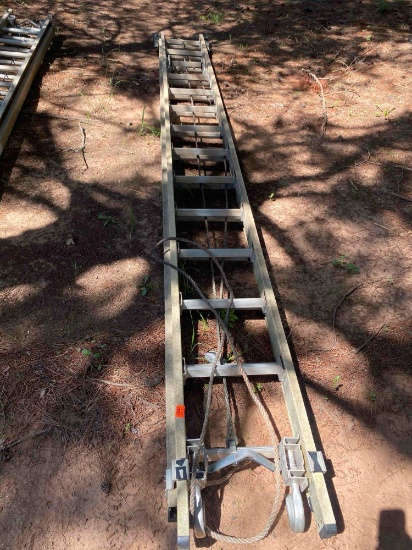 Extension ladder Size in photo
