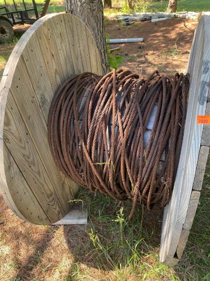 Cable on reel
