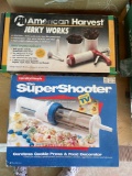 Jerky maker and cookie press/food decorator