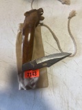 Dog head pocket knife