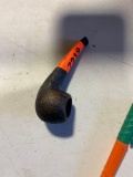 Wooden vintage pipe