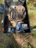 Tote with gas regulator, strap and other various items