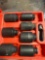 Impact socket set