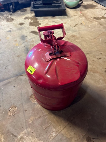 Gas can full of gas