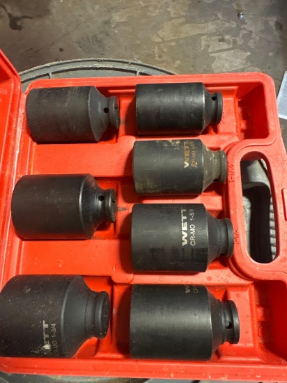 Impact socket set