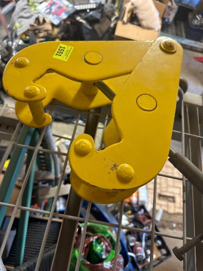 Beam clamp PICK UP IS ON DAY 2 ONLY