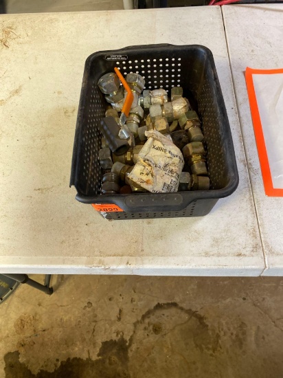 Push to connect fittings