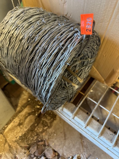 Roll of barb wire