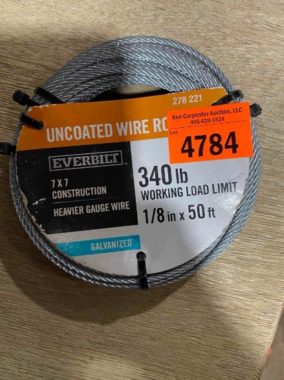 Galvanized wire