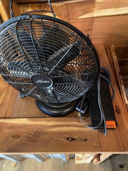 Hunter fan and surge protector