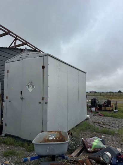 Container 6x9x12 content not included Buyer must be able to load and move Buyer to contact