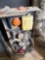 Power step for camper