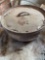12 in Cast iron Dutch oven and extra lid