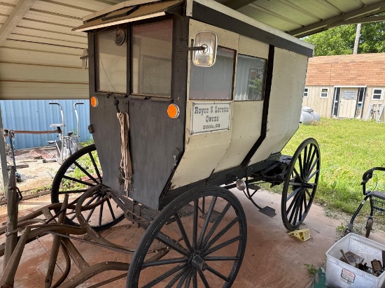 Amish buggy Double tree single horse schave yolk